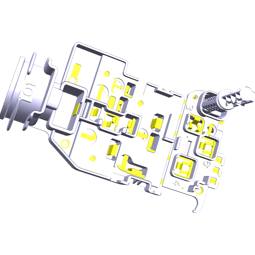 Support thermostat,intégré