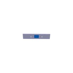 BEDIENBLENDE,INOX,60CM, LUX, 2