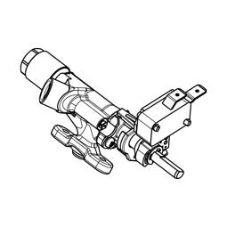gas tap, grill, 1-way,