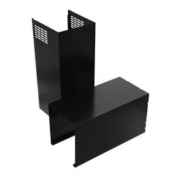 chimney, assembly, black, 252,8x276,7x630