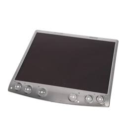 piano con cornice, inox, 60cm