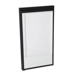 Black Fridge Door Assembly - 1116x595mm