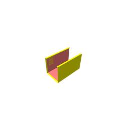 schouw, set, zwart,