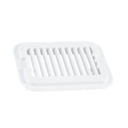 cover, air vent grid, white, 73x55mm