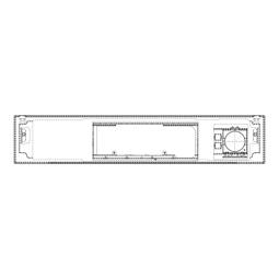 manöverpanel, svart, 60cm,PUX