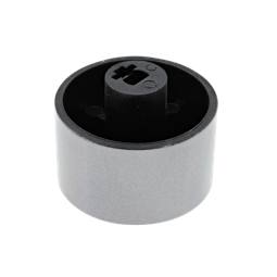 bouton, index, gris