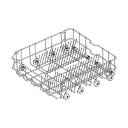 Panier lave-vaisselle,fond,gri