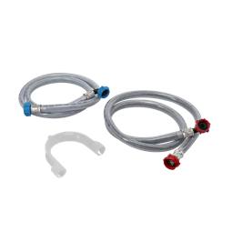 inlet hose, water, 2 pcs., H&C,1500mm