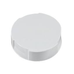 knob, cover, white