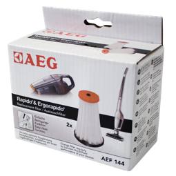 AEF144 Austauschfilter (geeignet für Rapido AG51/AG61, Ergorapido AG18/AG30/AG31/AG35), CX7 & HX6 - 2 Stück