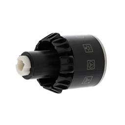 knob, function, black, 9+0