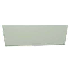 glass, with, corner support, 486,5x169mm