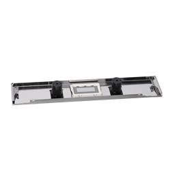 BEDIENBLENDE,INOX,60CM, SET, 2