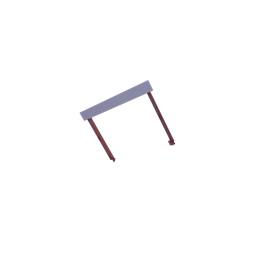 Sestava skla dverí - 592x470mm