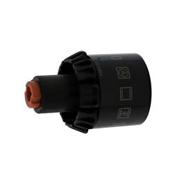 knob, function, black, 10+0