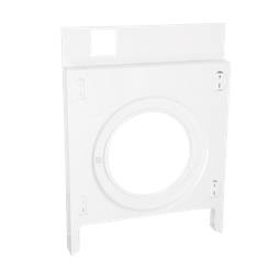 front panel, white, built-in