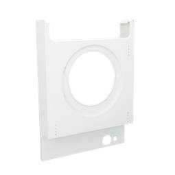 panel frontal, blanco