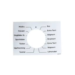 skylt program-, vred, lim, SV