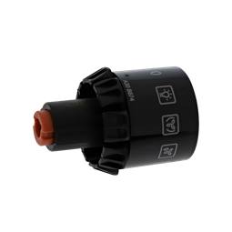 bouton, fonctions, noir, 9+0