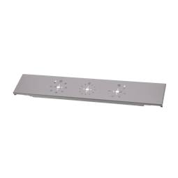BEDIENBLENDE,INOX,60CM,2K,ANAL