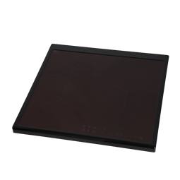 piano con cornice, nero, 596x600mm