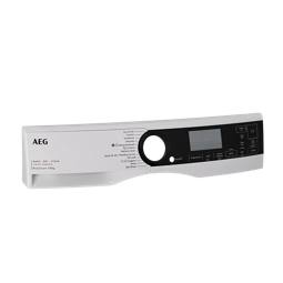 control panel, white, AEG, EN