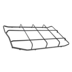 Black Hob Left Hand Double Pan Support