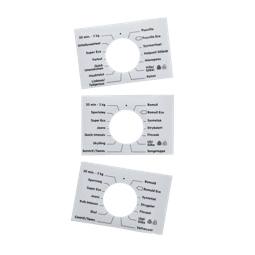 programme plate,knob,adhesive,DA,NO,FI