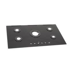 work top, black, AEG, 880x510mm