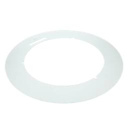 glass panel, round