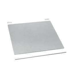 hylla glas-, sats, 487x440mm