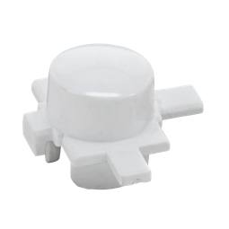 push button, white