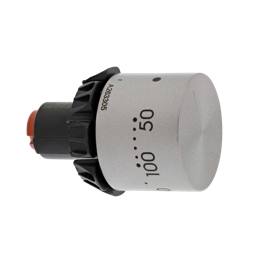 knob, thermostat, grey