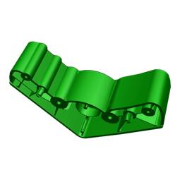 foot support, front, left