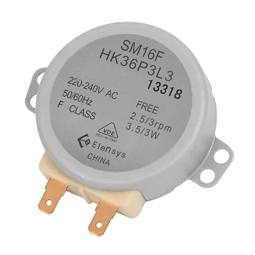 Motor para base giratoria de microondas con eje