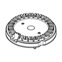 crown, medium burner