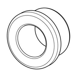 holkki,termostaatti anturi,Ø6.3/9.5mm