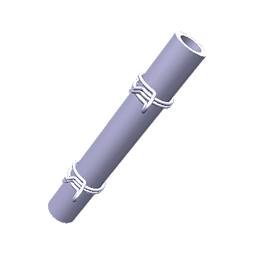 Hose,electric valve,water distributor,ID10mm,L=156mm