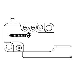 microswitch, door hinge, lever