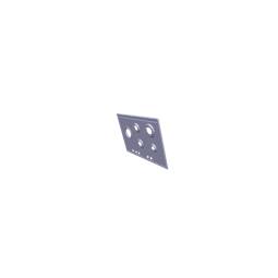 ARBEITSPLATTE,INOX,AEG,744X510