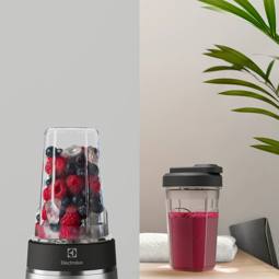 Ensemble de bouteilles 2-en-1 pour emporter (set 2 pièces, 300 ml, avec couvercle)