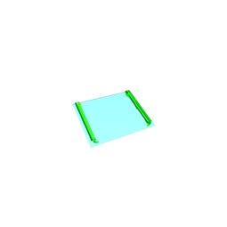 Door Glass Assembly - 596X466mm