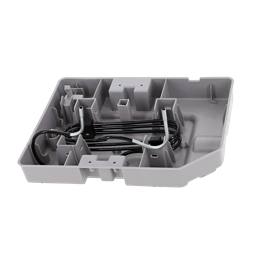 tray, drain, assembly, with heater tibe