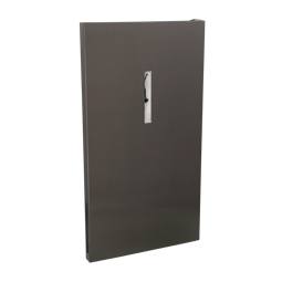 refrigerator door, assembly, black, 1116x595mm