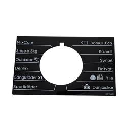 programme plate,knob,adhesive,SV