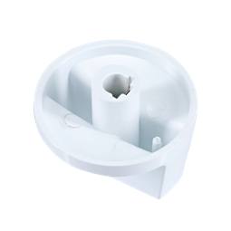 knob, white