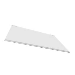 ripiano vetro, kit, 405x385mm