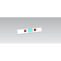 control panel, inox, 60cm,LUX,2K