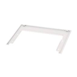 front panel,glass,white,598x380mm