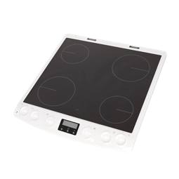 cooking top with frame,white,60cm